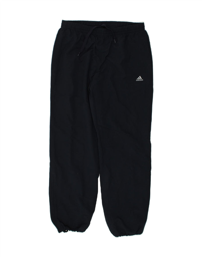 ADIDAS Mens Climalite Tracksuit Trousers Large Navy Blue Polyester | Vintage Adidas | Thrift | Second-Hand Adidas | Used Clothing | Messina Hembry 