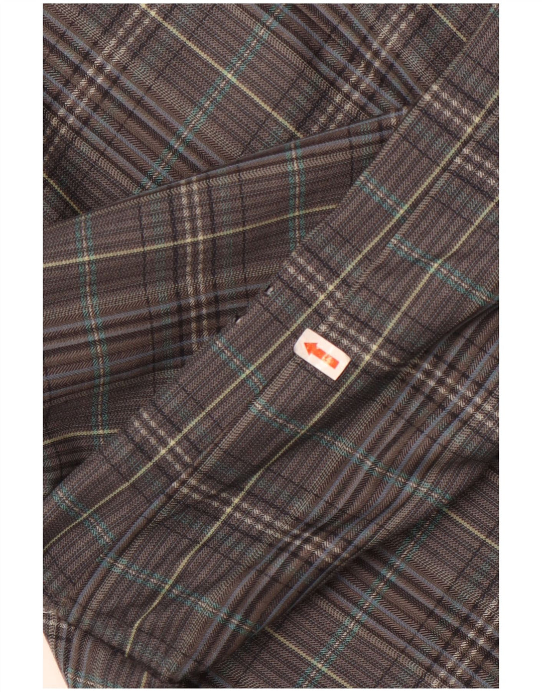 Gianluca Lorenzi Mens 2 Button Blazer Jacket IT 56 3XL Grey Check Wool