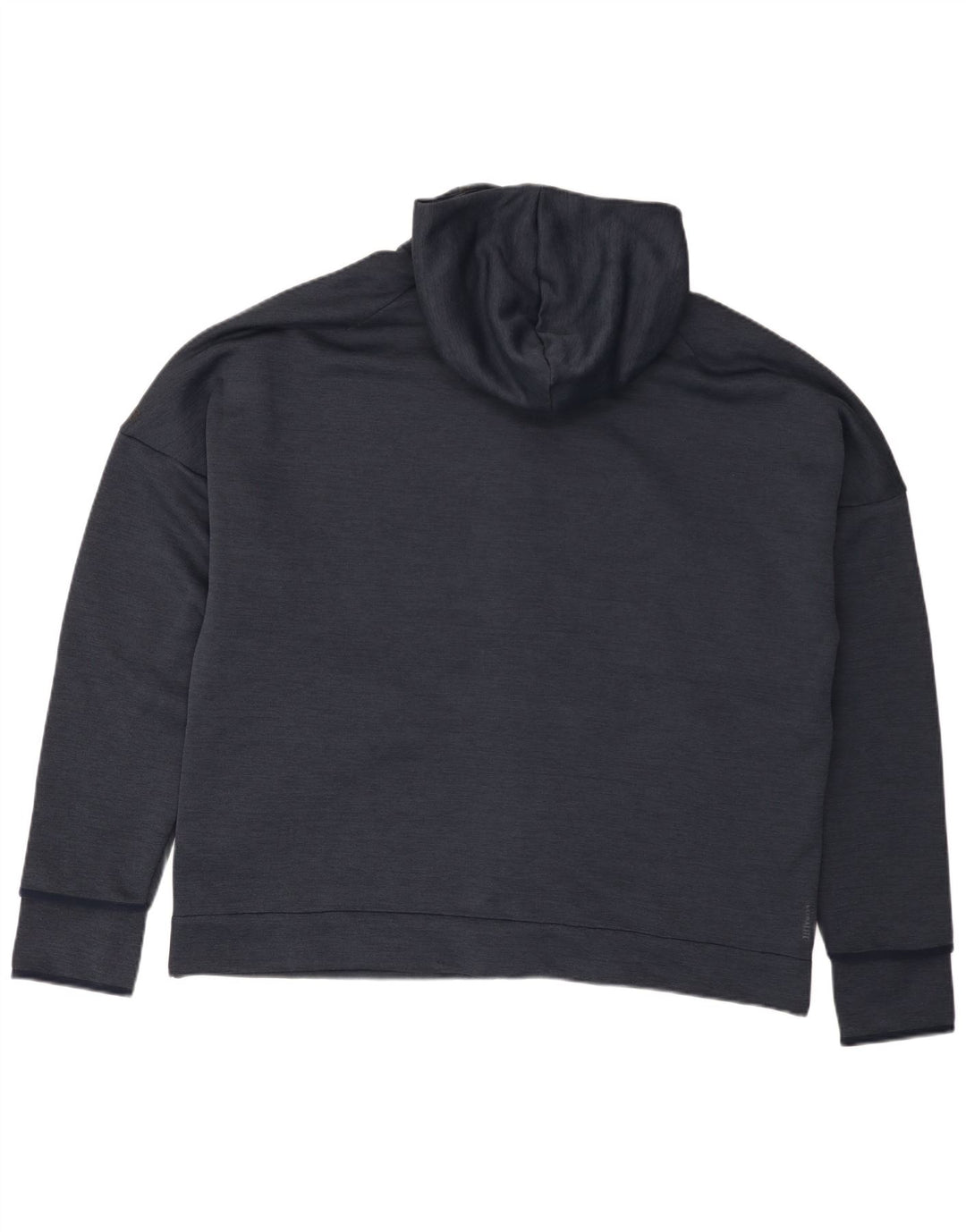 Adidas Mens Zip Hoodie Sweater 2XL Navy Blue Polyester