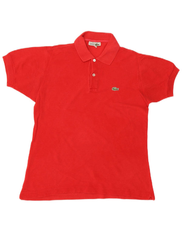 LACOSTE Mens Polo Shirt Small Red