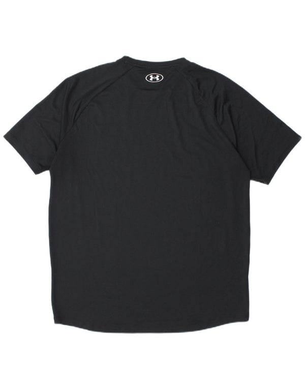 UNDER ARMOUR Mens Graphic T-Shirt Top Large Black
