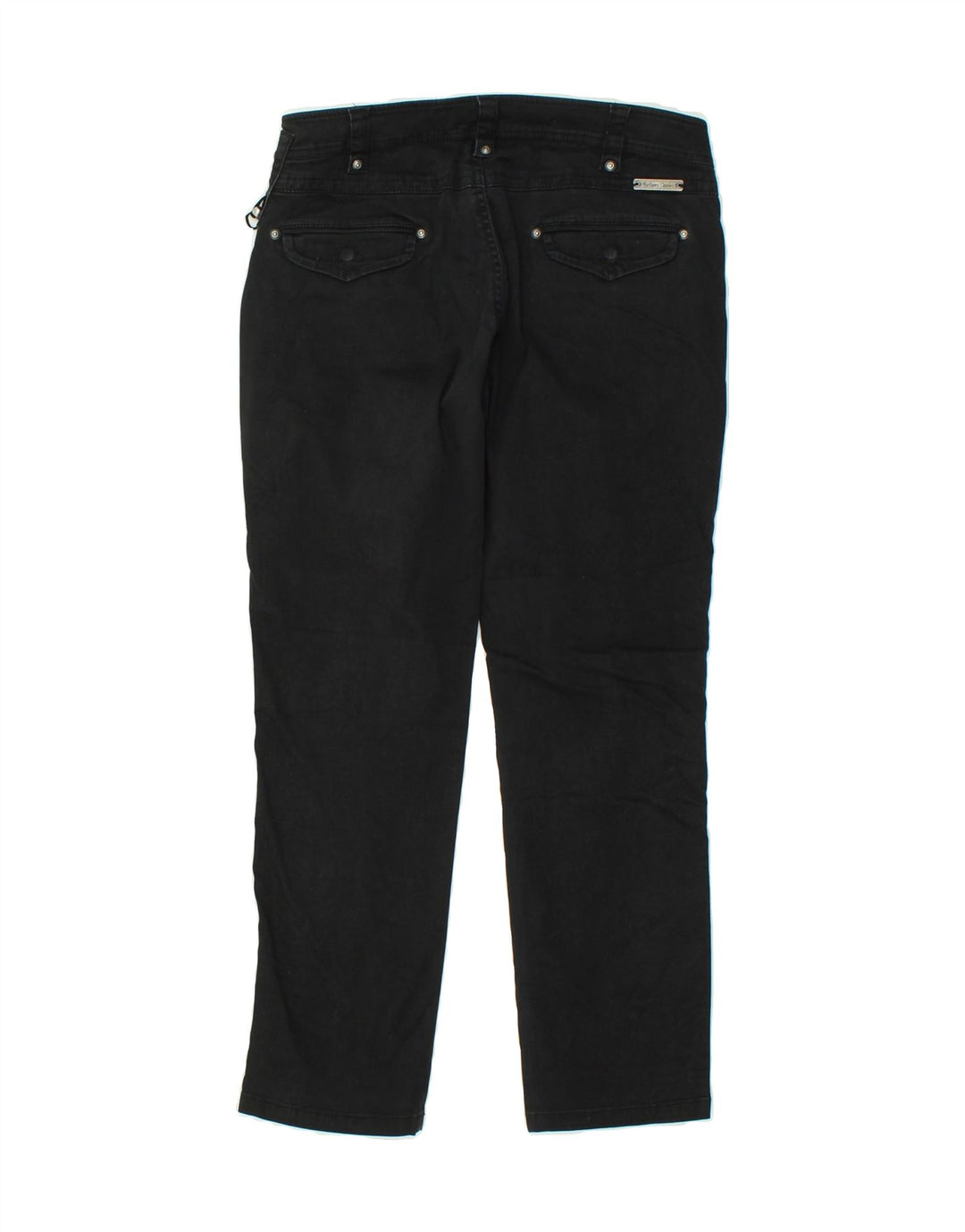 MARLBORO CLASSICS Womens Straight Casual Trousers W31 L28 Black Vintage Marlboro Classics and Second-Hand Marlboro Classics from Messina Hembry 