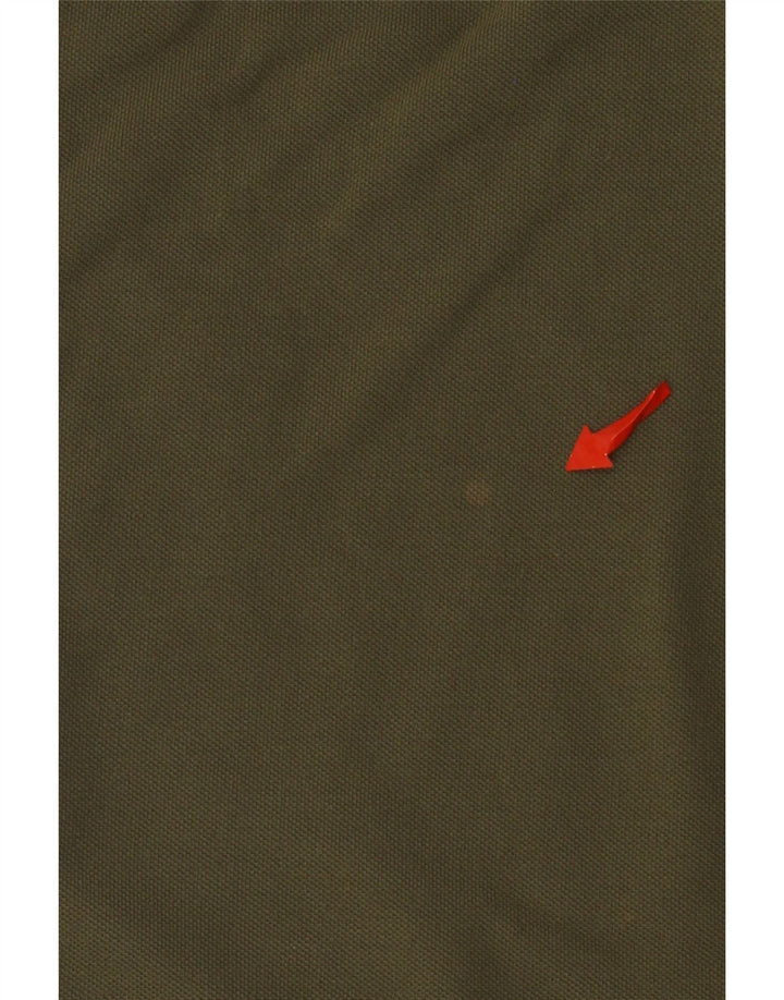 North Sails Mens Polo Shirt Medium Khaki Cotton