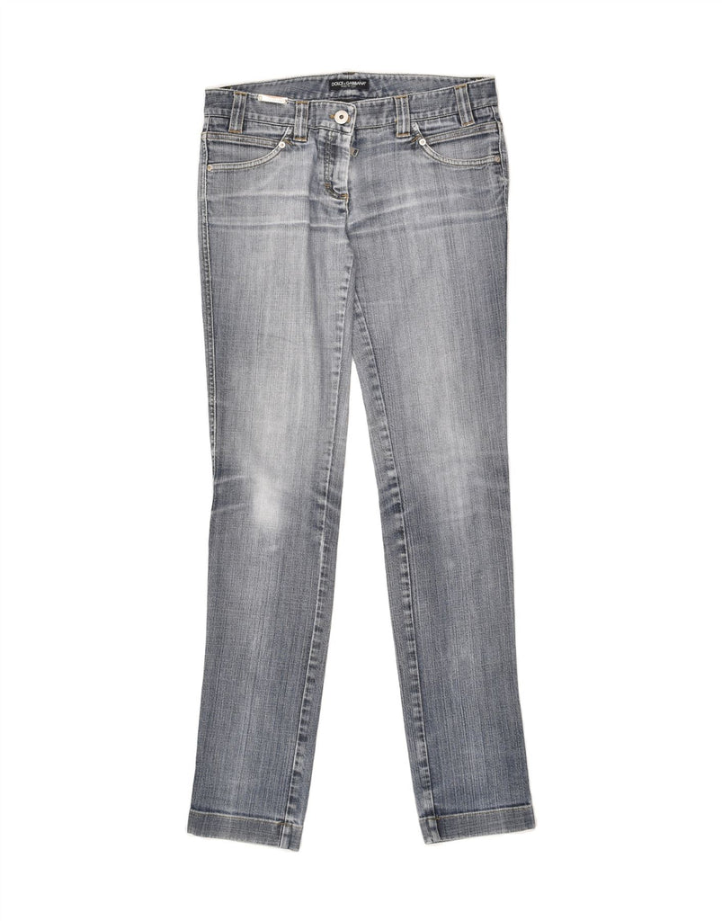 DOLCE & GABBANA Womens Slim Jeans IT 44 Medium W30 L34 Blue Cotton Vintage Dolce & Gabbana and Second-Hand Dolce & Gabbana from Messina Hembry 