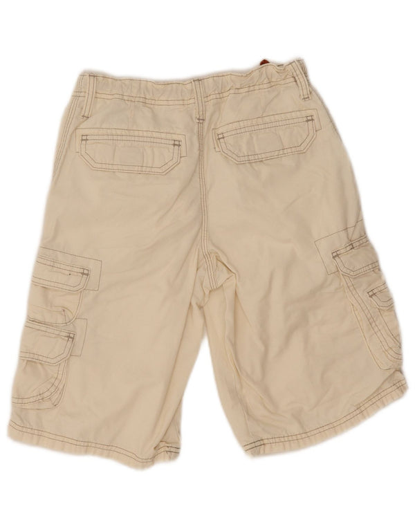 Lee Boys Cargo Shorts 11-12 Years W24 Beige Cotton