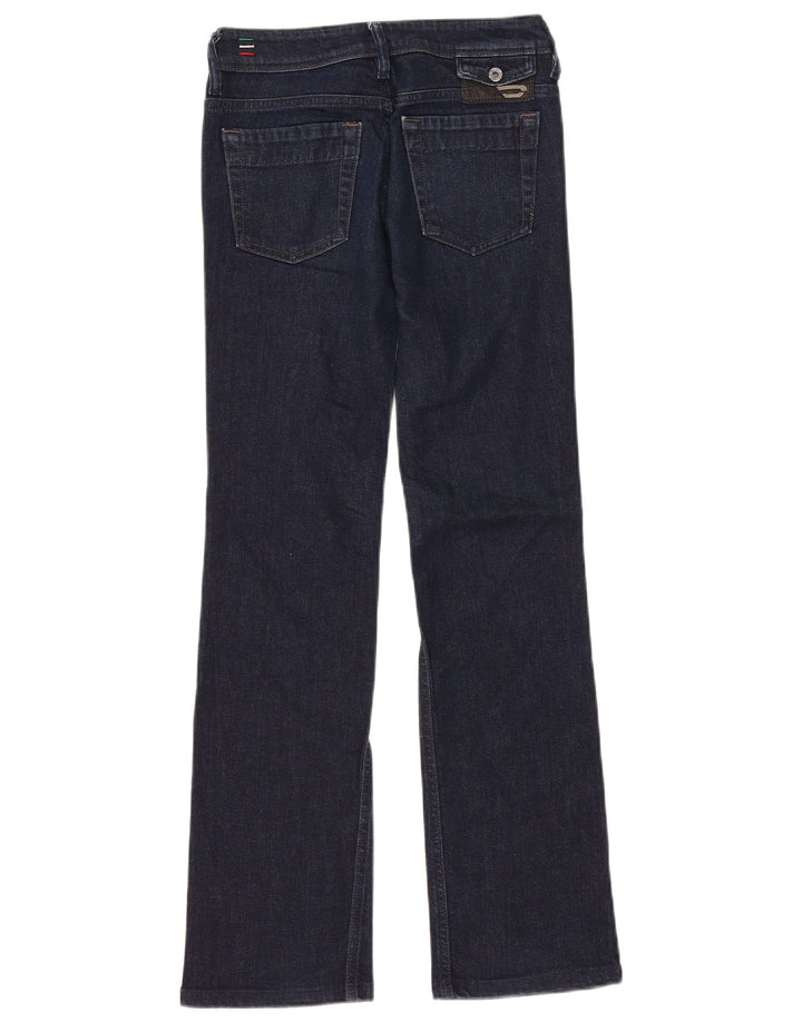 Diesel Womens BEBEL Bootcut Jeans W25 L30 Navy Blue Cotton
