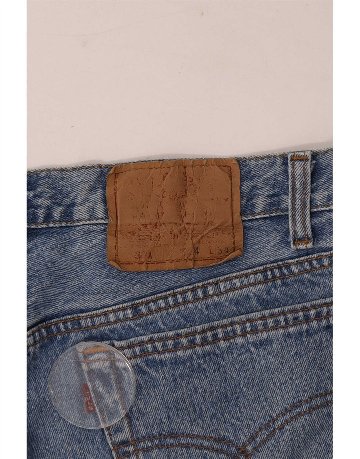Levi's Mens Straight Jeans W34 L30 Blue