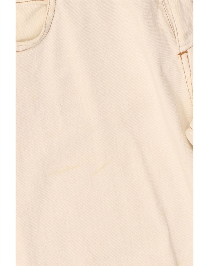 Just Cavalli Womens Bootcut Jeans W28 L29 White Cotton