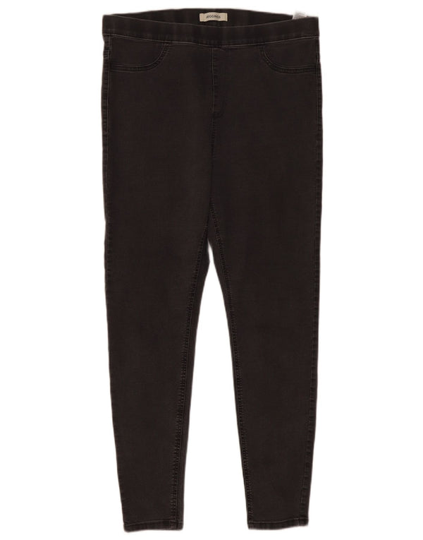 Marks & Spencer Womens Jegging Jeans UK 14 Large W34 L28 Grey Cotton