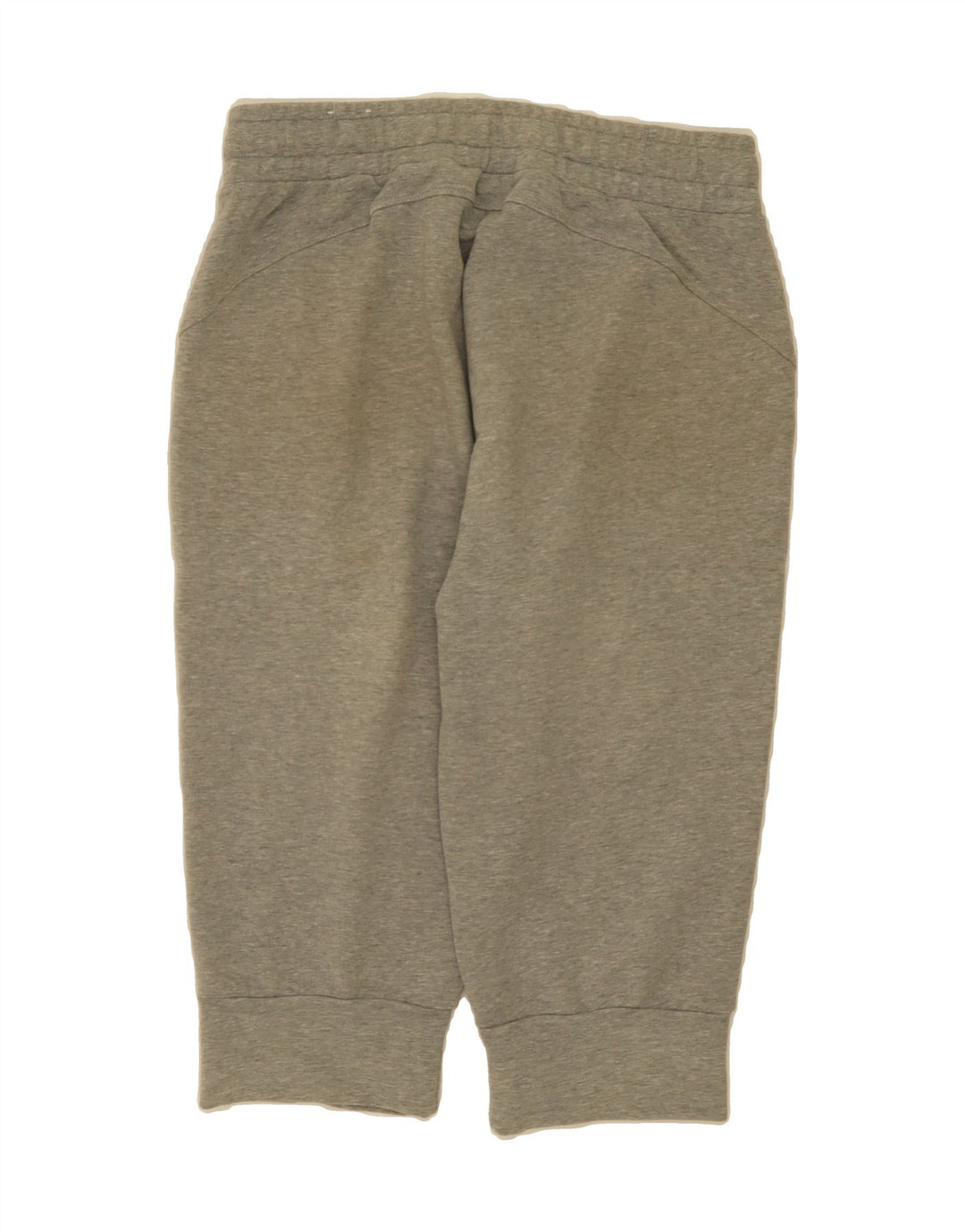 PUMA Womens Bermuda Sport Shorts UK 12 Medium  Grey Colourblock Vintage Puma and Second-Hand Puma from Messina Hembry 
