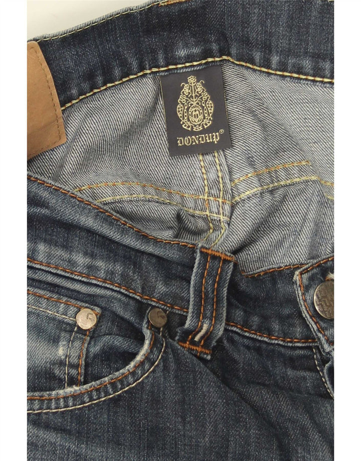 Dondup Womens Slim Jeans W30 L32 Blue Cotton