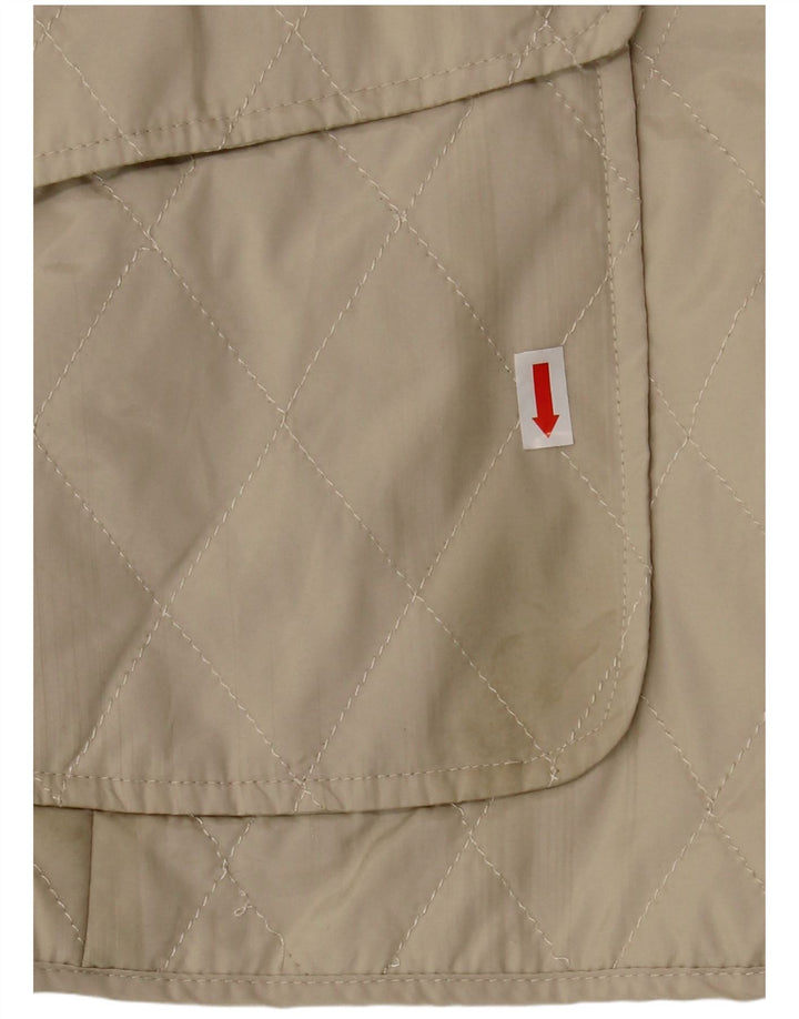 CONTE OF FLORENCE Womens Utility Jacket IT 46 Large Grey Polyester