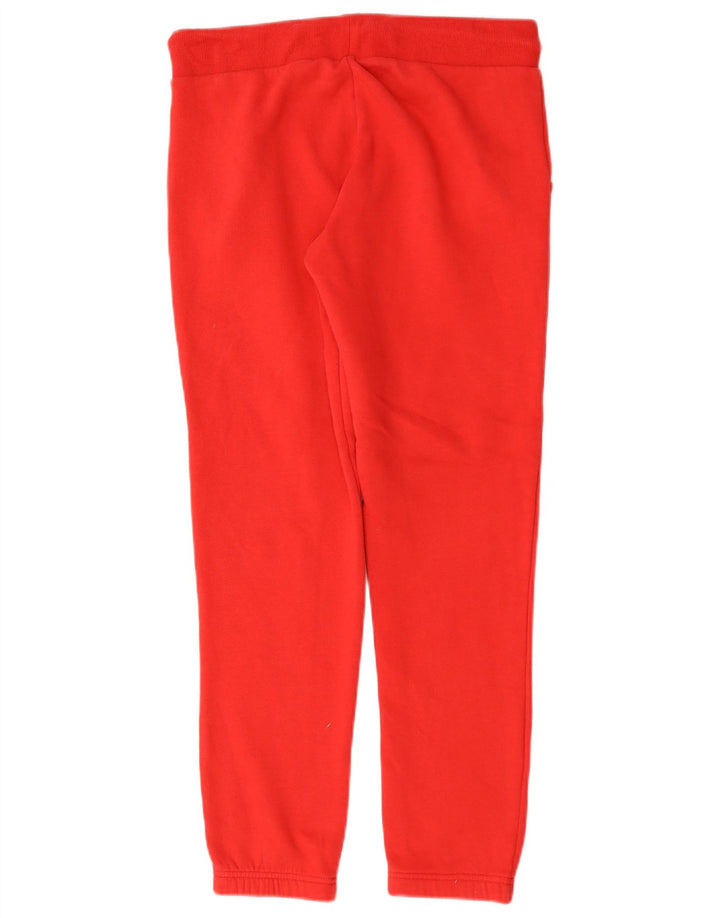 Superdry Womens Tracksuit Trousers Joggers UK 12 Medium Red Cotton