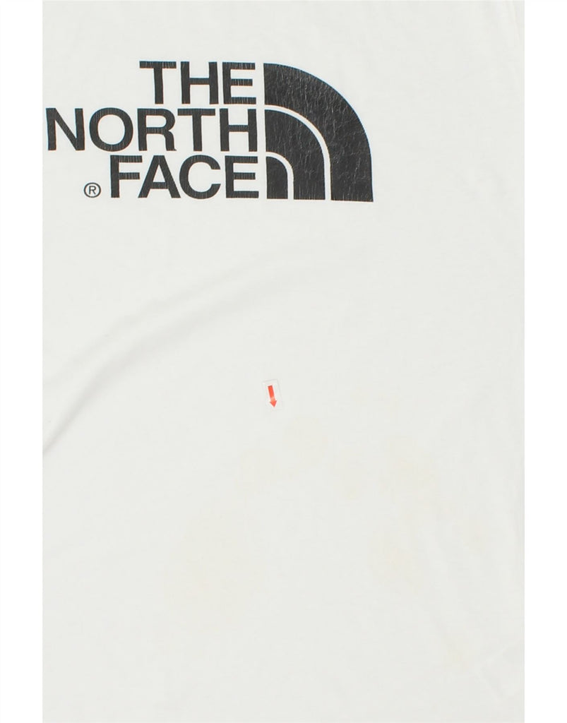 THE NORTH FACE Mens Graphic T-Shirt Top Medium White Cotton | Vintage The North Face | Thrift | Second-Hand The North Face | Used Clothing | Messina Hembry 