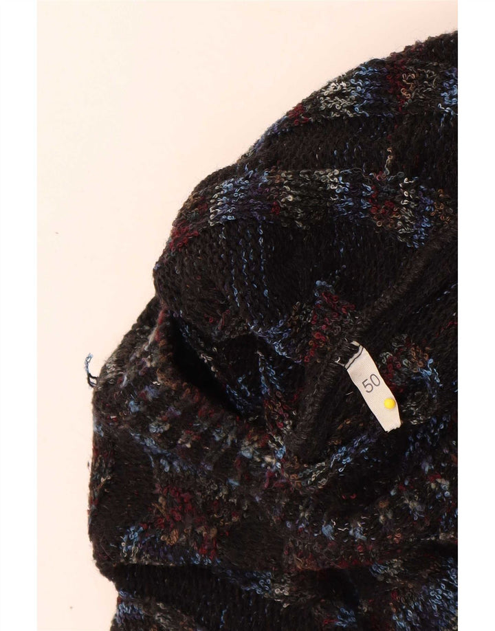Dino Erre Mens Crew Neck Jumper Sweater IT 50 Medium Multicoloured Striped