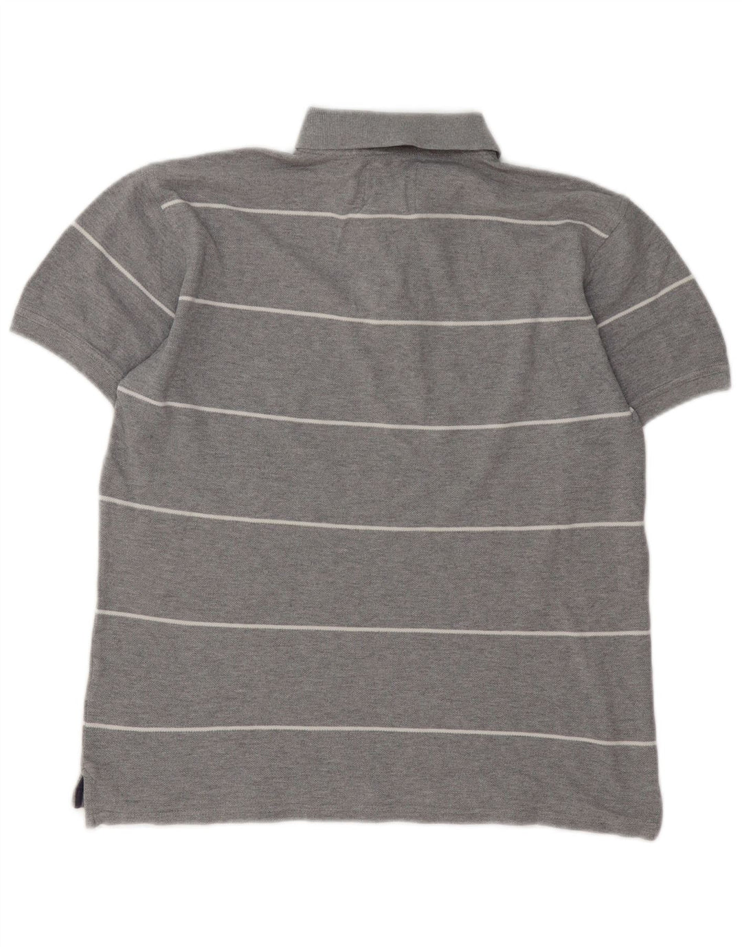 Fila Mens Polo Shirt XS Grey Striped