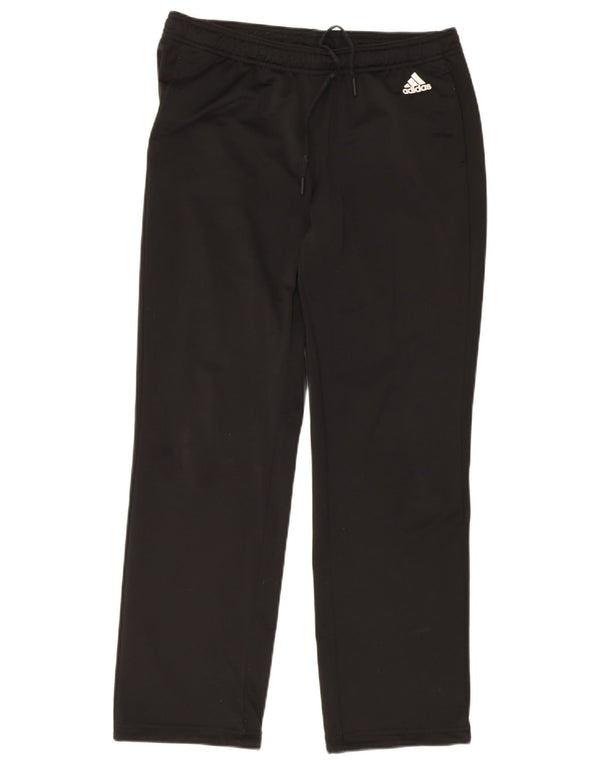 Adidas Womens Tracksuit Trousers UK 16/18 Large Black Polyester