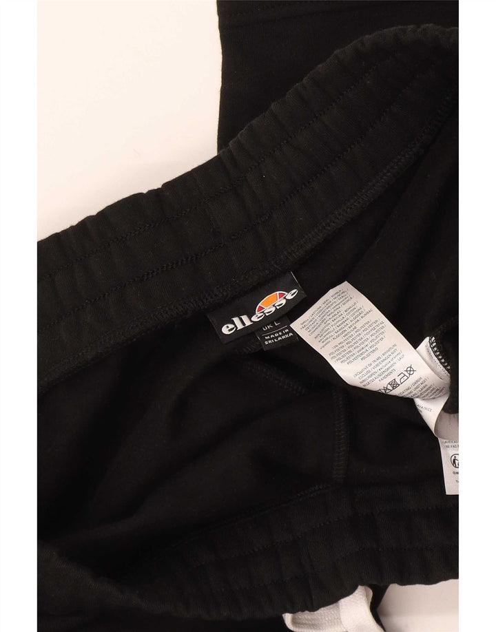 Ellesse Mens Sport Shorts Large Black Cotton