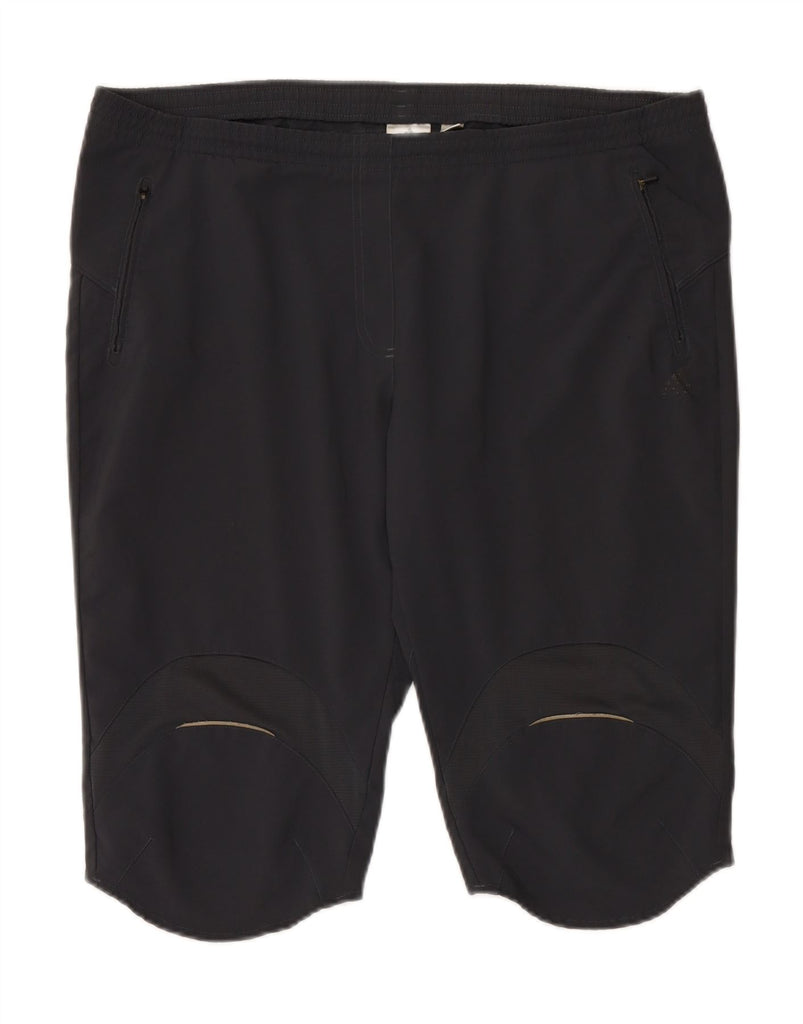 ADIDAS Mens Sport Shorts 2XL  Black Polyester Vintage Adidas and Second-Hand Adidas from Messina Hembry 