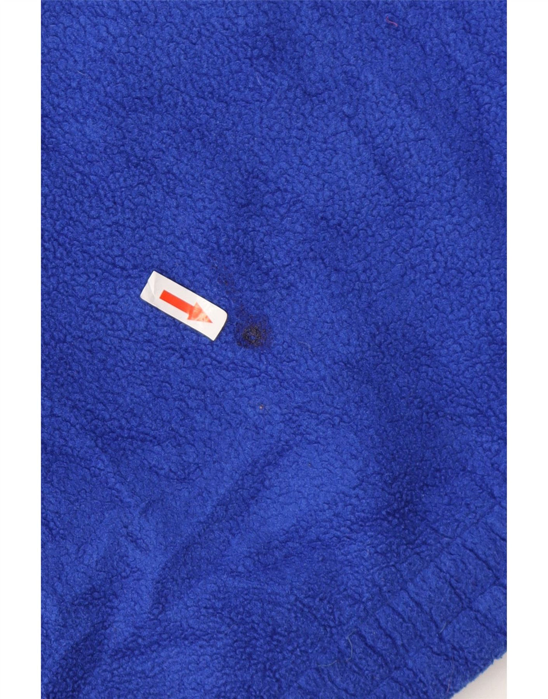 Fila Mens Button Neck Fleece Jumper IT 52 Large Blue Polyester