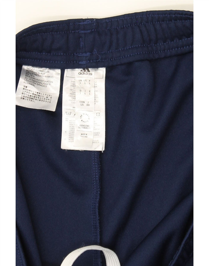 ADIDAS Mens Aeroready Tracksuit Trousers Large  Navy Blue Polyester Vintage Adidas and Second-Hand Adidas from Messina Hembry 