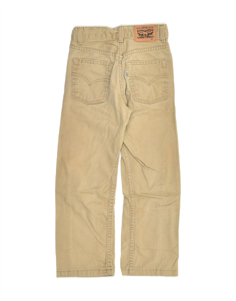 LEVI'S Boys 514 Straight Casual Trousers 5-6 Years W21 L18  Beige Cotton | Vintage Levi's | Thrift | Second-Hand Levi's | Used Clothing | Messina Hembry 