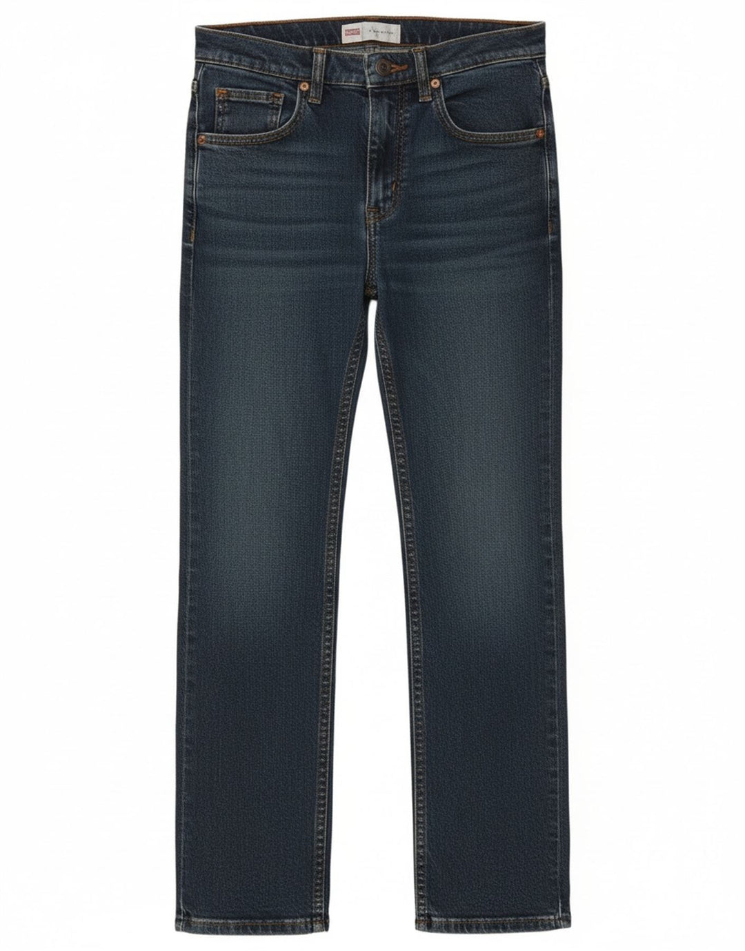 Wrangler Boys Straight Jeans 11-12 Years W24 L28 Blue Cotton