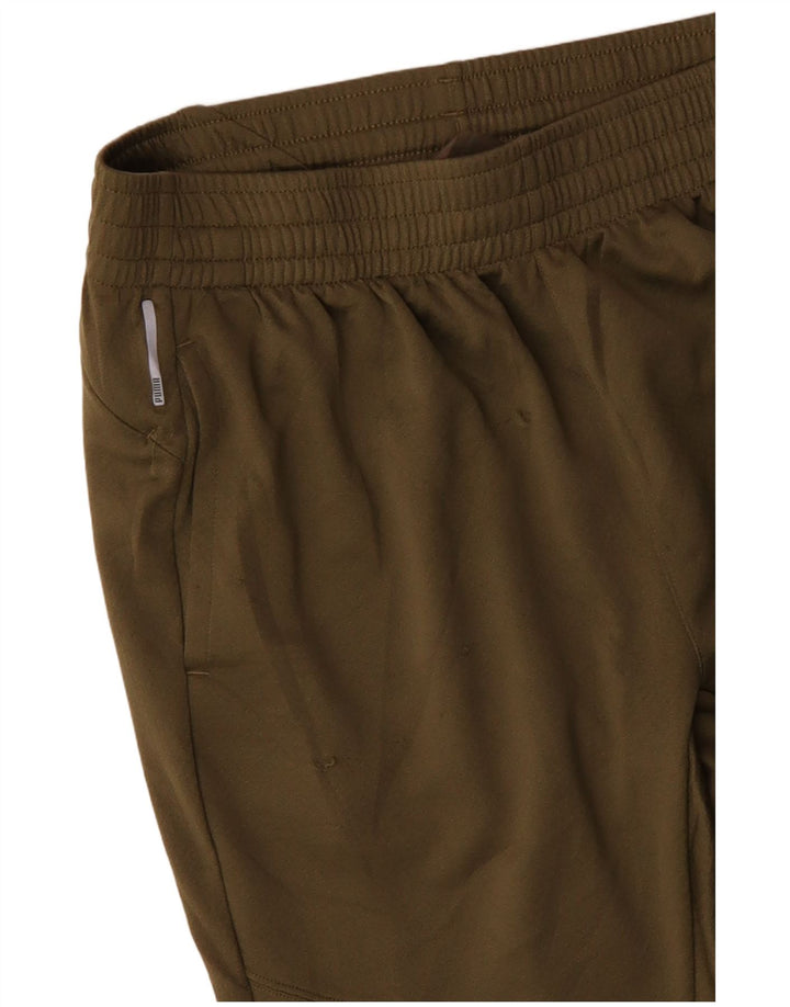 PUMA Mens Bermuda Sport Shorts Large  Khaki Polyester