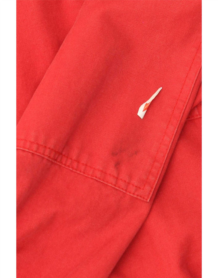 Murphy & Nye Mens Windbreaker Jacket UK 42 XL Red Cotton
