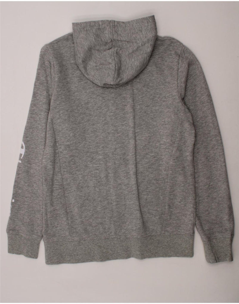 CHAMPION Boys Graphic Zip Hoodie Sweater 14-15 Years XL Grey Cotton Vintage Champion and Second-Hand Champion from Messina Hembry 