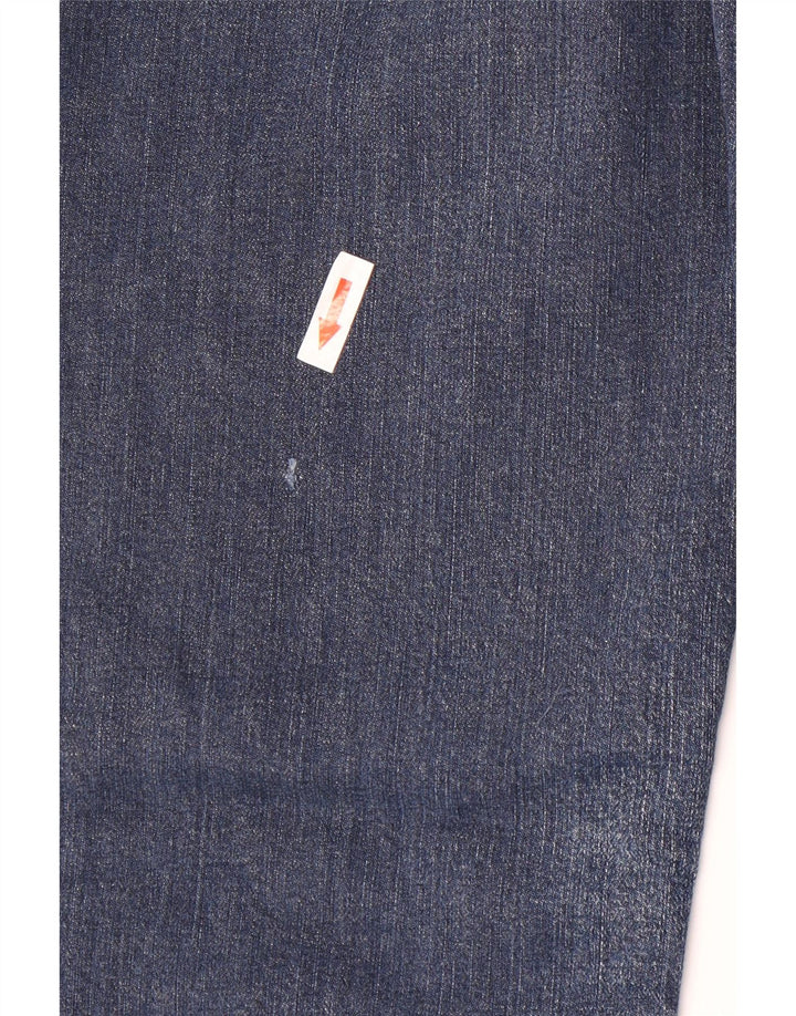 Levi's Womens 470 Straight Jeans W28 L34 Blue Cotton