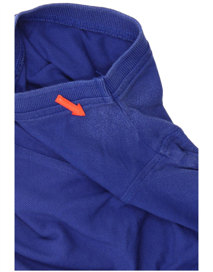 Harmont & Blaine Mens Regular Fit Polo Shirt Large Blue