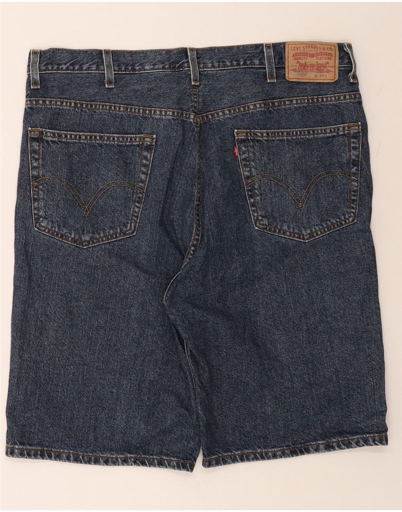 LEVI'S Mens 505 Denim Shorts W40 XL Blue Cotton Vintage Levi's and Second-Hand Levi's from Messina Hembry 