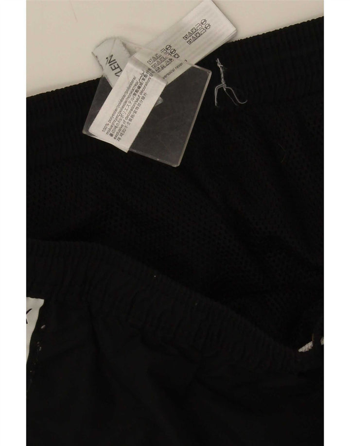 Calvin Klein Mens Graphic Swimming Shorts Large Black Colourblock Polyester