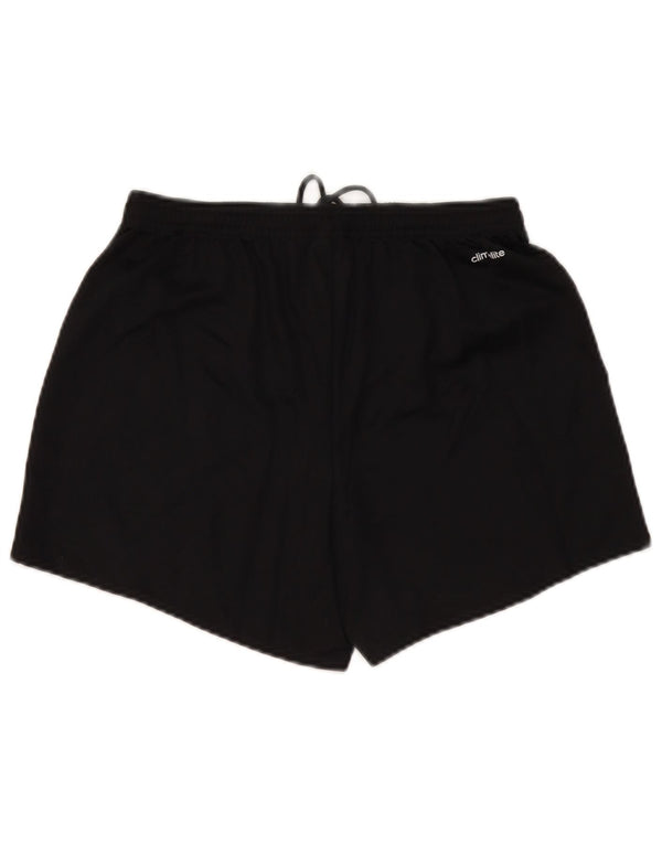 Adidas Womens Climalite Sport Shorts UK 8/10 Small  Black Polyester