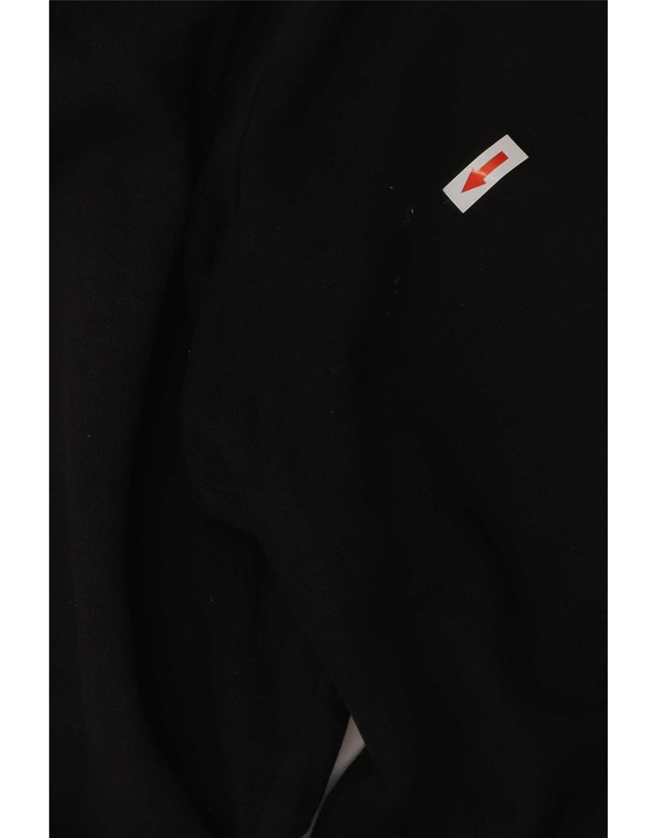 Puma Mens Tracksuit Trousers Joggers Medium Black Cotton