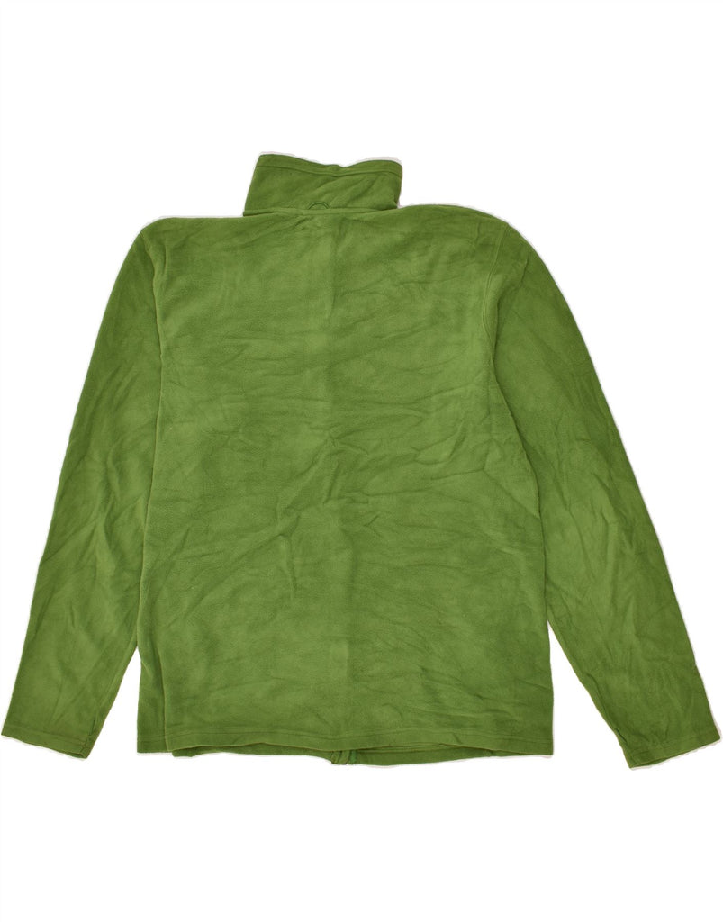 EDDIE BAUER Mens Fleece Jacket UK 40 Large Green Polyester | Vintage Eddie Bauer | Thrift | Second-Hand Eddie Bauer | Used Clothing | Messina Hembry 