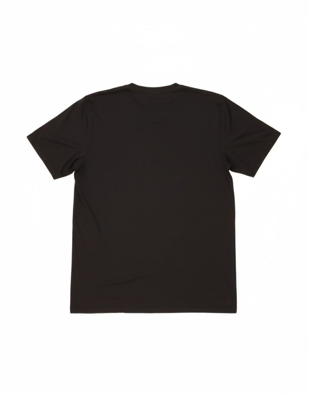 NIKE Womens Dri Fit T-Shirt Top UK 14 Medium Black Polyester
