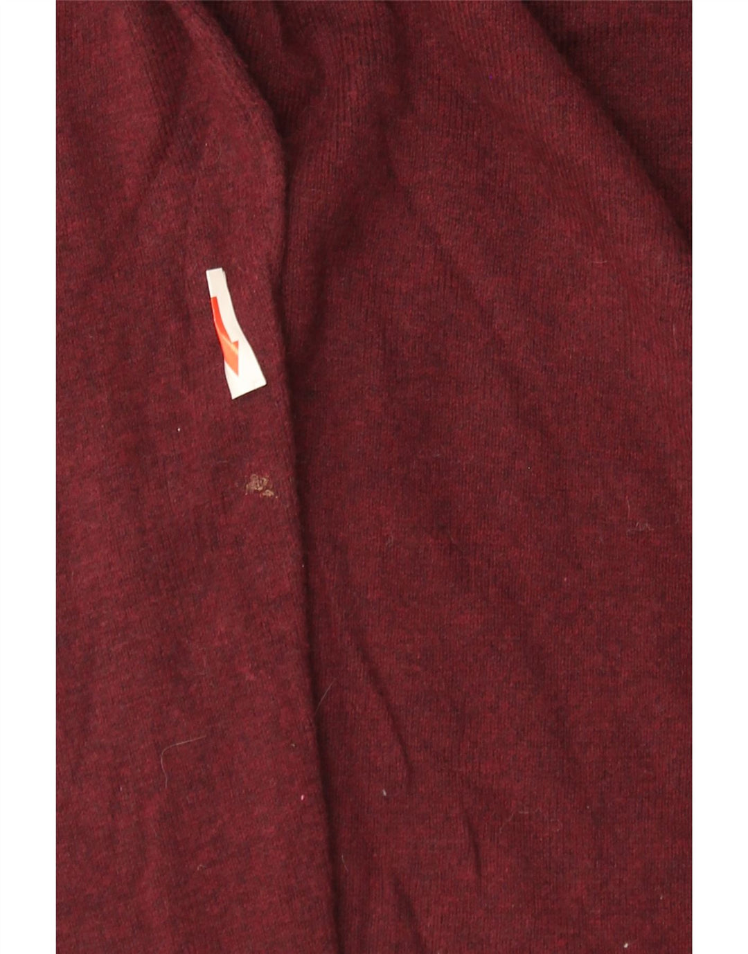 Superdry Mens Crew Neck Jumper Sweater Medium Burgundy Cotton