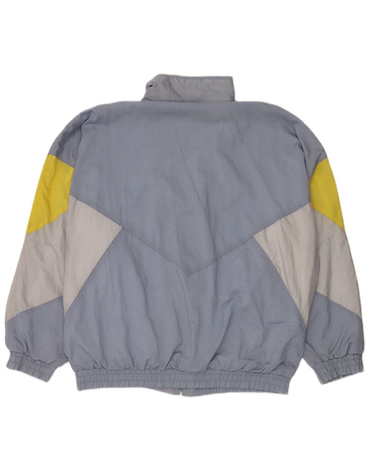 Masita Mens Tracksuit Top Jacket XL Blue Colourblock Polyamide