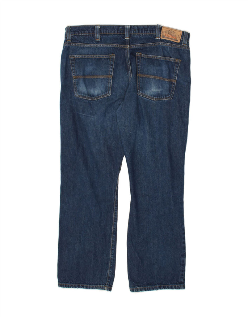 L.L.BEAN Mens Straight Jeans W36 L30  Blue Cotton | Vintage L.L.Bean | Thrift | Second-Hand L.L.Bean | Used Clothing | Messina Hembry 
