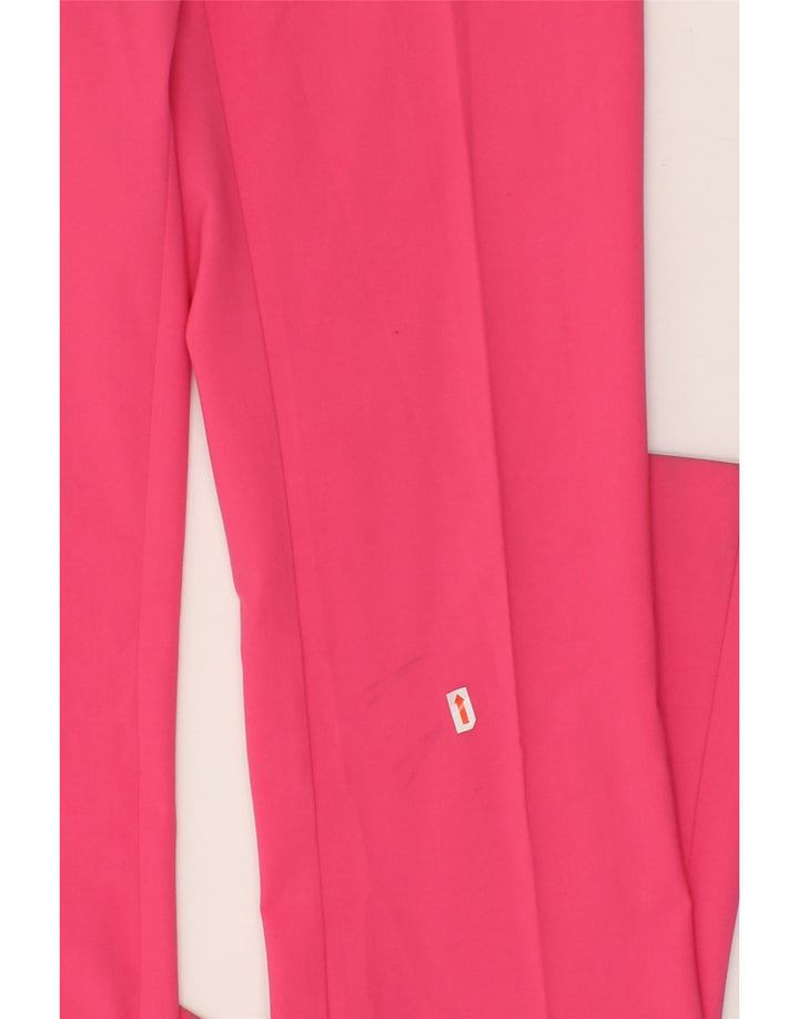 RICHMOND Womens Bootcut Casual Trousers UK 12 Medium W30 L36 Pink Vintage Richmond and Second-Hand Richmond from Messina Hembry 