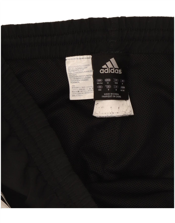 Adidas Mens Tracksuit Trousers Joggers UK 40/42 Medium  Black Polyester