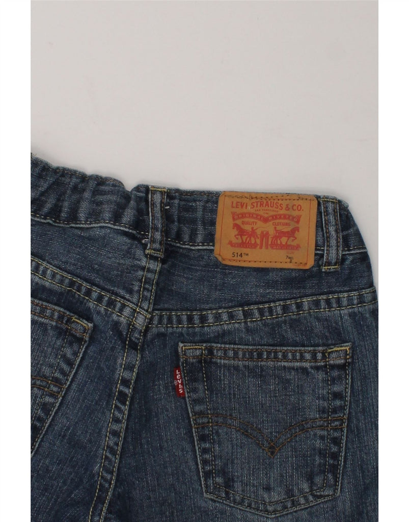 LEVI'S Boys 514 Straight Jeans 6-7 Years W20 L22  Blue Cotton | Vintage Levi's | Thrift | Second-Hand Levi's | Used Clothing | Messina Hembry 