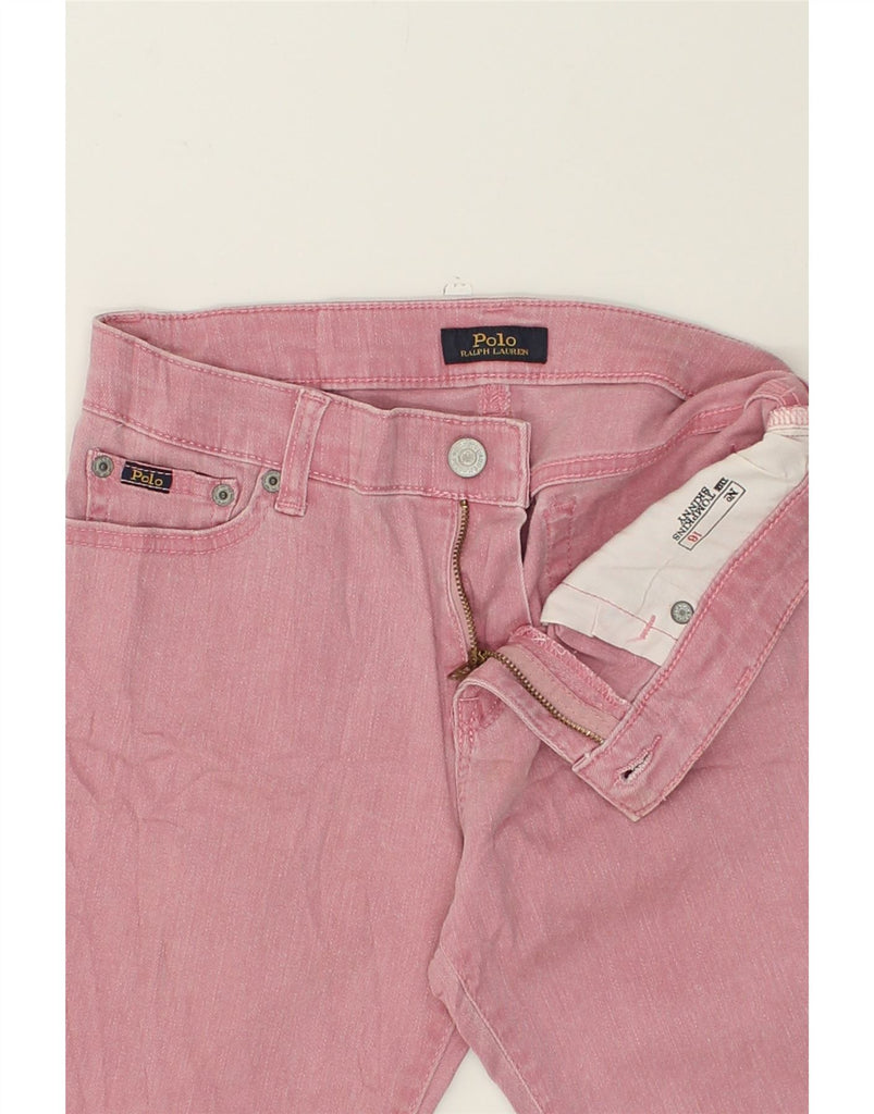 POLO RALPH LAUREN Girls Skinny Jeans 15-16 Years W27 L27  Pink | Vintage Polo Ralph Lauren | Thrift | Second-Hand Polo Ralph Lauren | Used Clothing | Messina Hembry 