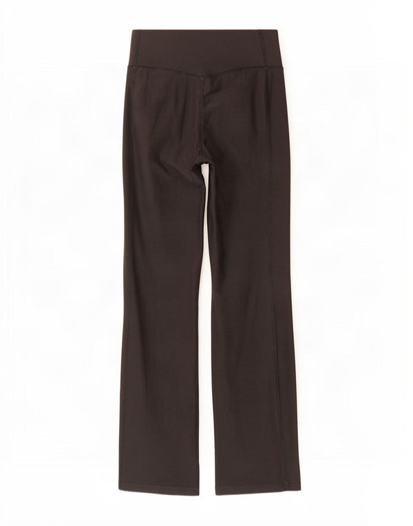 Nike Womens Dri Fit Flare Leggings UK 14 Medium Black Polyester