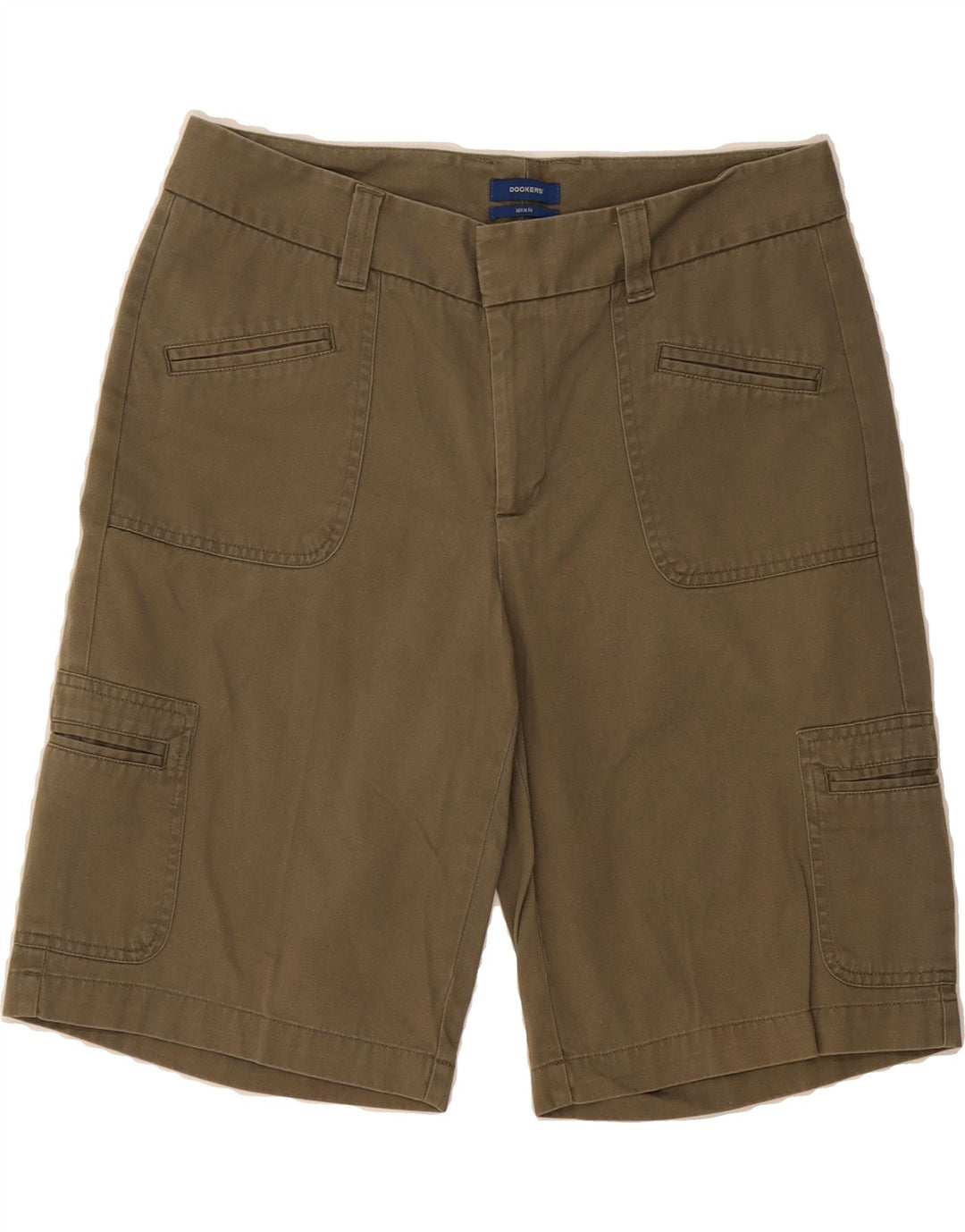 DOCKERS Womens Favorite Fit Cargo Shorts US 6 Medium W32  Khaki Cotton Vintage Dockers and Second-Hand Dockers from Messina Hembry 