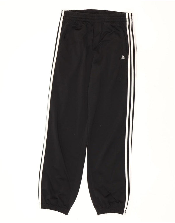 Adidas Girls Tracksuit Trousers Joggers 15-16 Years Black Colourblock