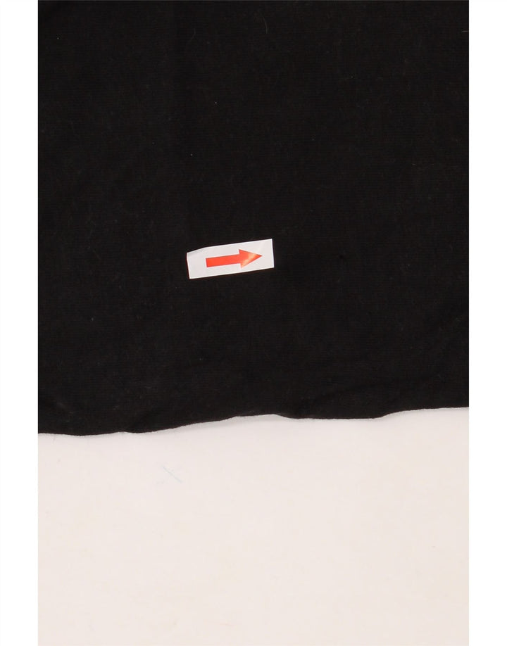 Superdry Mens Graphic T-Shirt Top Medium Black Cotton