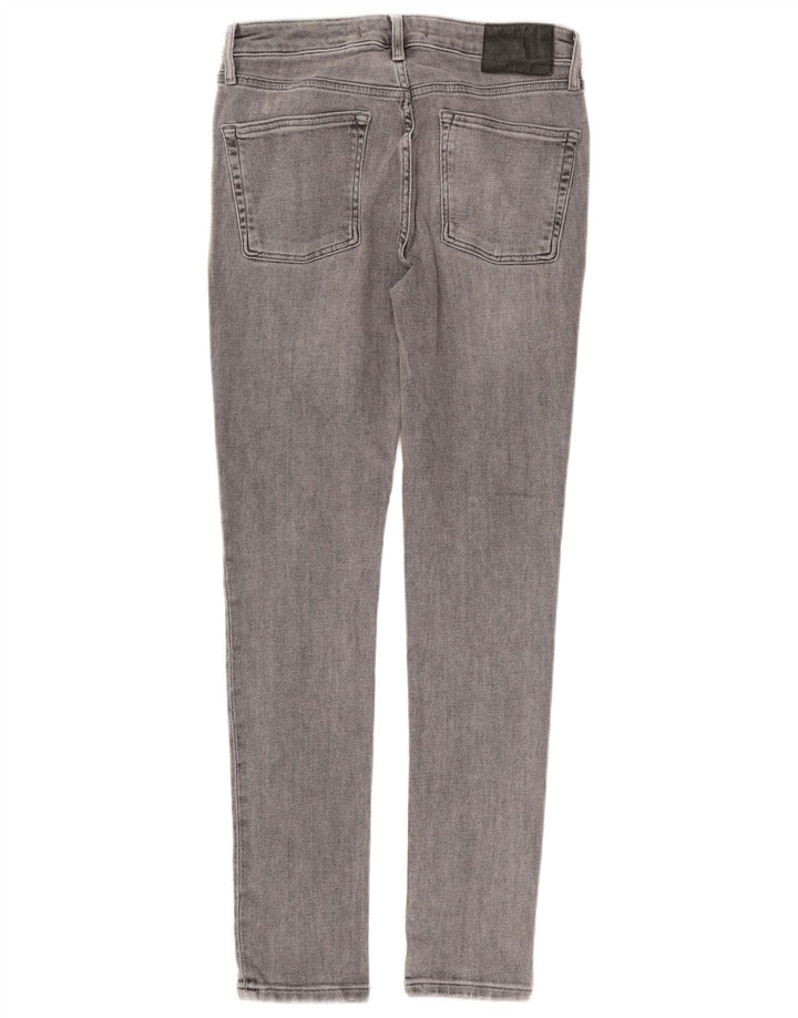 Superdry Mens Skinny Jeans W32 L32 Grey Cotton